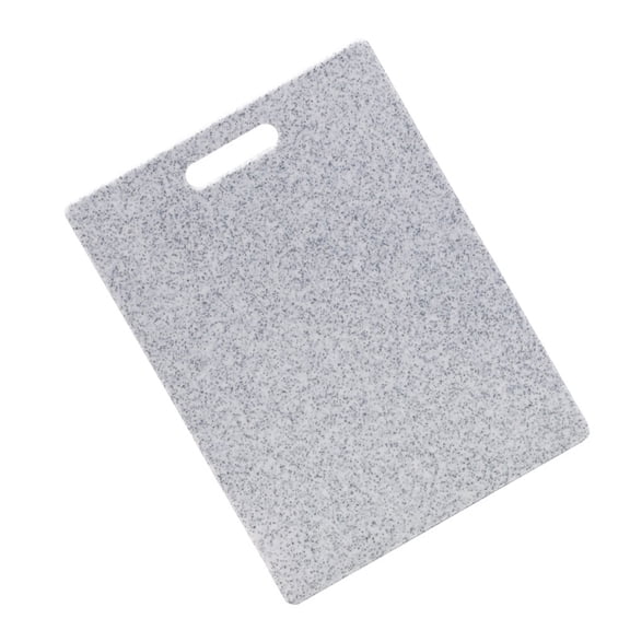 Alasum 1Pc Home Cutting Board Grey Imitation Marble Design Lightweight Portable