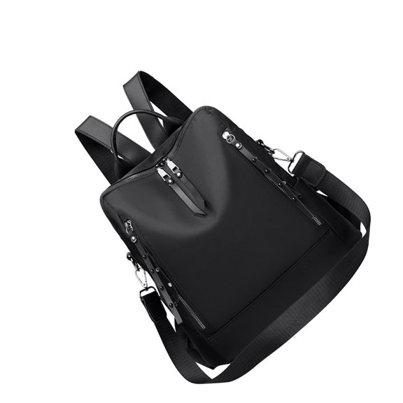 Alasum 1Pc Versatile Black Oxford Cloth Travel Shoulder Bag with Large Capacity and Hand-Held Design