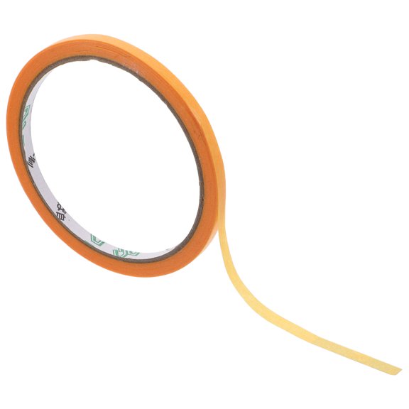 Alasum 1Pcs Masking Tape Paint Masking Tape for Model Painters Orange Precise Coverage for Scrapbooking