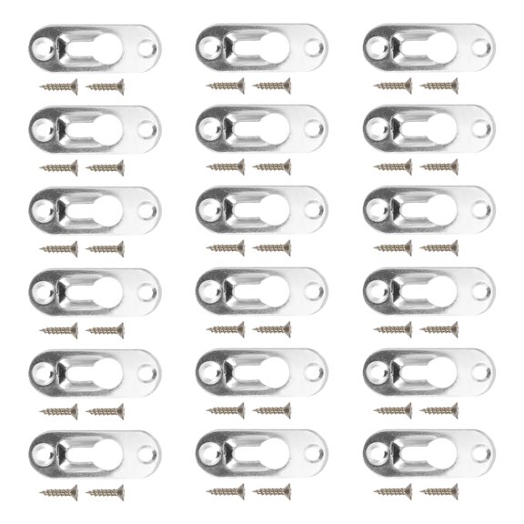 Alasum 1Set Adjustable Picture Frame Hook Invisible Mounting Hardware for Wall Decorations