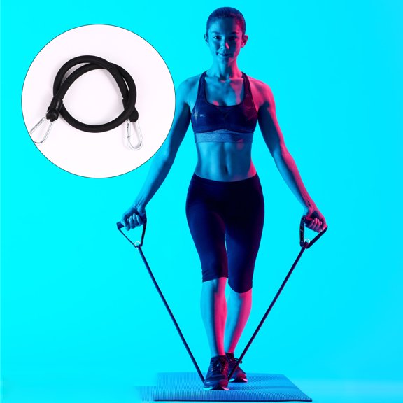 Alasum 1Set Bodybuilding Expander Elastic Rope for Gym Use Lightweight Durable Fitness Pull Rope