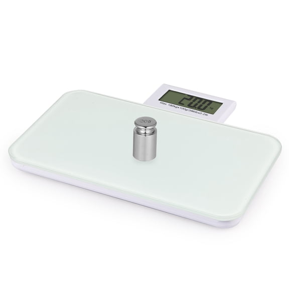 Alasum 1Set Electronic Scale Calibration Weight Set Steel Chromium Plating Silver Finish