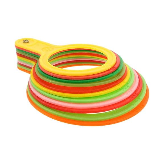 Alasum Fruit Diameter Measuring Tool Set - Plastic Gauge for Citrus, Orange, Peach with Ergonomic Handle Design
