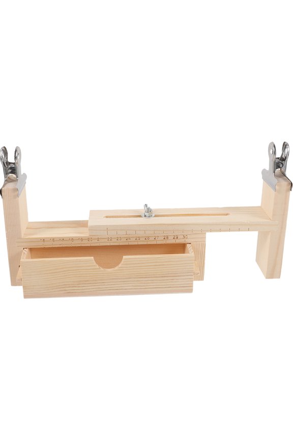 1Set Home Use Wooden Bracelet Maker Frame for Lanyards and Wristband Weaving