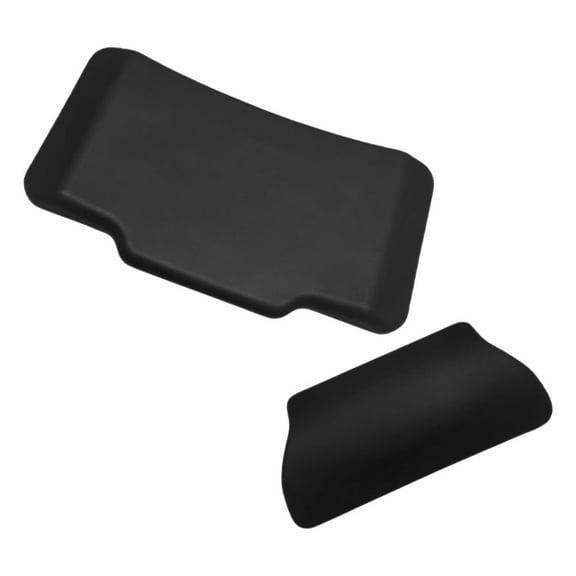 Alasum 1Set PU Motorcycle Backrest Pad Black Rear Top Box Cushion Comfortable Passenger Cushion
