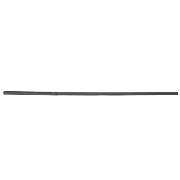Alasum 1Set Patio Door Security Bar Retractable No Drill Installation Black for Sliding Doors
