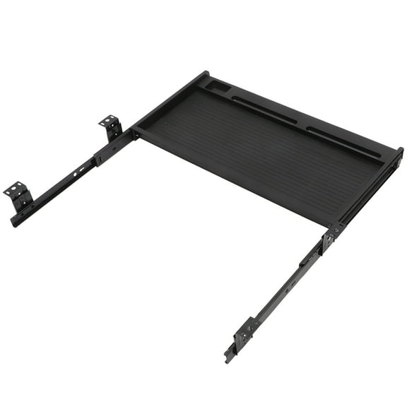 Alasum 1Set Under Desk Mount Keyboard Tray Slide Out Keyboard Stand for Workspace Efficiency
