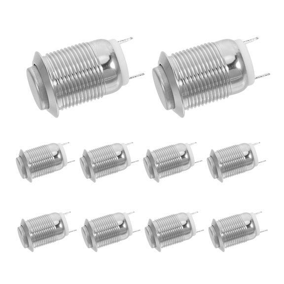 Alasum 20Pcs Electronic Self Locking Push Button Switch for Automotive Control Panels