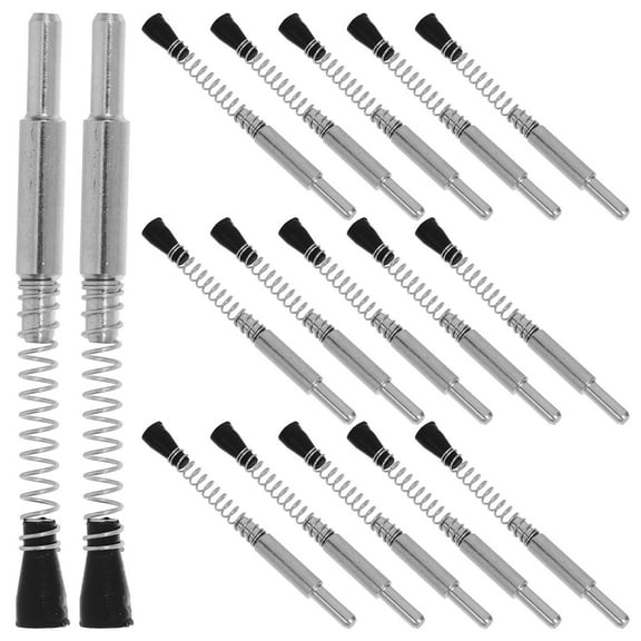 Alasum 25Pcs Durable Stainless Steel Window Screen Spring Loaded Latch Pins for Windows