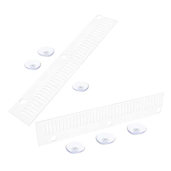 Alasum 2Pcs Multifunctional Aquarium Overflow Comb Plastic Divider for Effective Fish Separation At Home