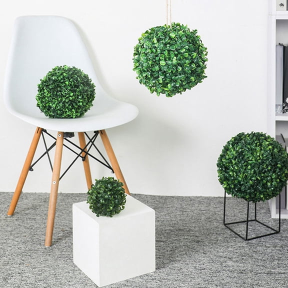 Alasum 2Pcs Artificial Plant Topiary Ball Support Frame Made of Durable Plastic for Decoration