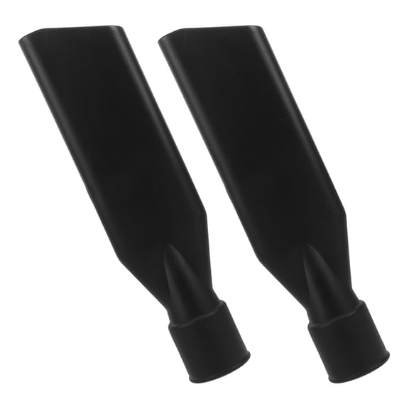 Alasum 2Pcs Easy Install Vacuum Cleaner Nozzle Attachment Flat Suction Tools for Car Detailing