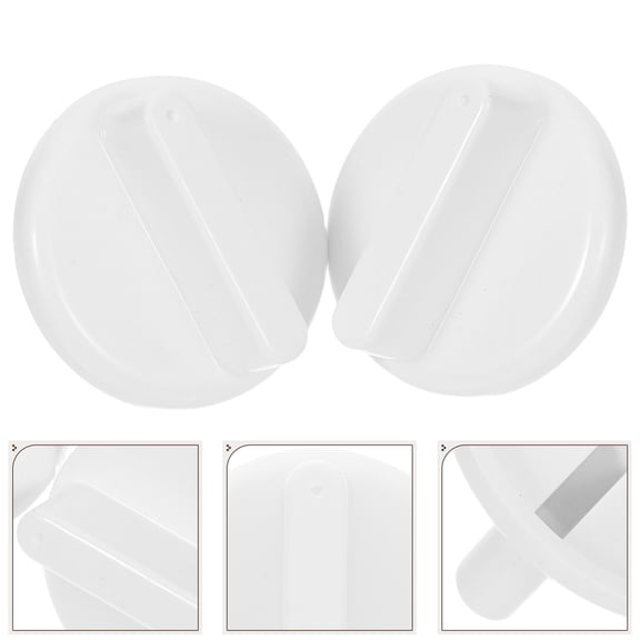 Alasum 2Pcs Refrigerator Temperature Adjustment Knob Compatible with Multiple Brands