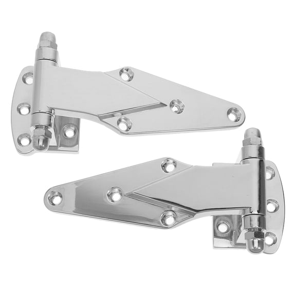 Alasum 2Pcs Heavy Duty Refrigeration Door Hinges for Seafood Case and Cold Storage Use