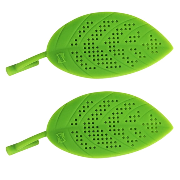 Milisten 2Pcs Green Tea Infuser Food Grade Silicone Tea Straining Tool for Tea Cups