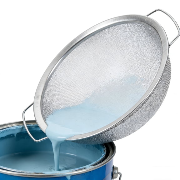 Alasum 2Pcs Paint Strainer with Stainless Steel Mesh for Efficient Latex and Oil Paint Filtration