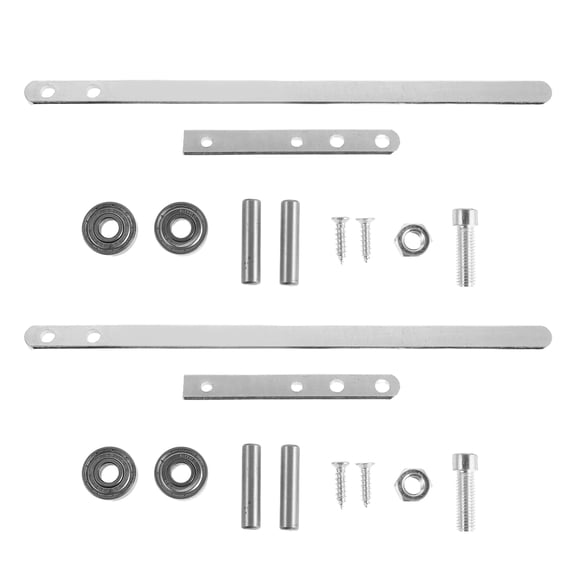 Alasum 2Pcs Portable Manual Rebar Bender Hand Held Steel Wire Bending Tool Silver