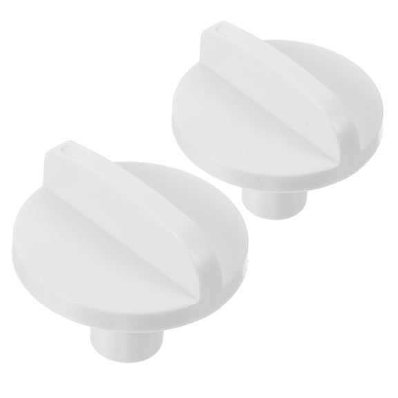 Alasum 2Pcs Replacement Refrigerator Controller Dial White for Accurate Temperature Adjustment