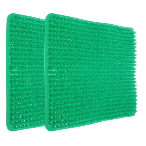 Alasum 2Pcs Reusable Green Chicken Nesting Pads Easy Clean Coop Bedding Liners for Egg Boxes