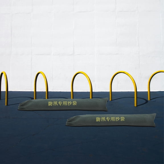 Alasum 2Pcs Sandbag for Flood Control Flood Protection Bags Camouflage Fabric for Flood Prevention