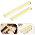 Alasum 2Pcs Transparent Acrylic Magnifying Ruler for Reading Small ...