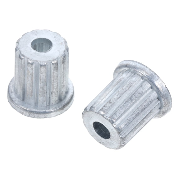 Alasum 2Pcs Washing Machine Agitator Repair Parts Grey Metal Core with Center Gear and Base Plate