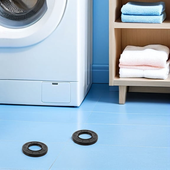 Alasum 2-Pack Washing Machine Rubber Oil Seal Replacement, Leak Proof Washer Tub Repair Seal for Performance