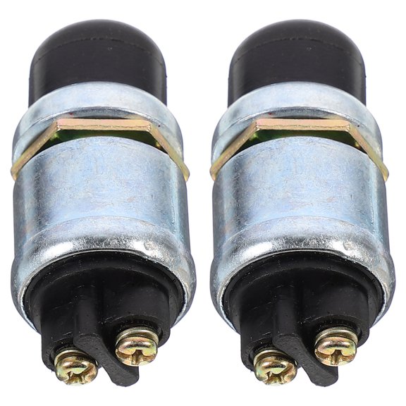 Alasum 2Pcs Waterproof Modify Horn Button Car Start Engine Button Universal Replacement for Trucks