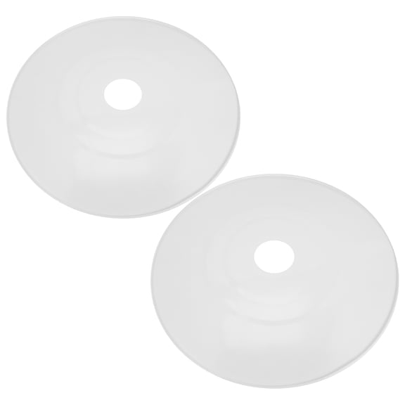 Alasum 30cm White Iron Anti-Glare Ceiling Light Diffuser 2 Pack