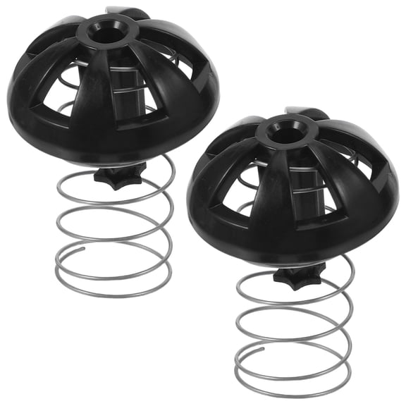 Alasum 2Set Coffee Machine Brew Basket Bottom Stopper Replacement Kit with Spring Loaded Design