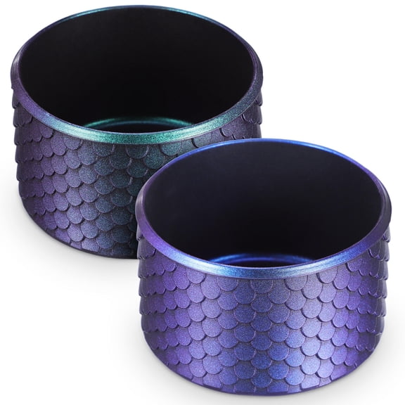 Alasum 2pcs Silicone Cup Bottom Sleeve NonSlip Protection From Dents And Impacts