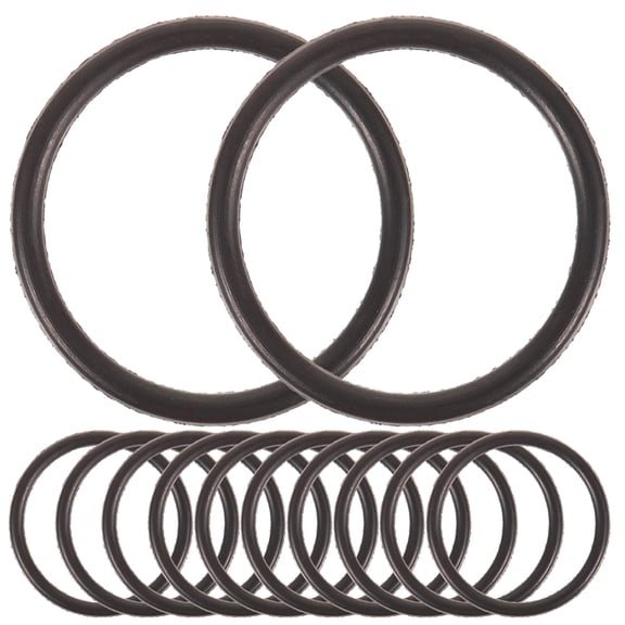 Milisten Black Rubber Trumpet Muffler Kit for Clear Sound Quality 30Pcs