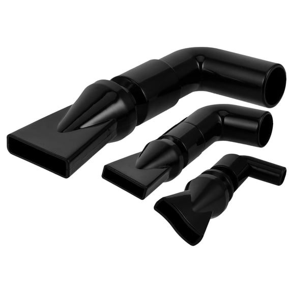 Alasum 3Pcs Black Plastic Aquarium Nozzle Adjustable Water Circulation Outlet