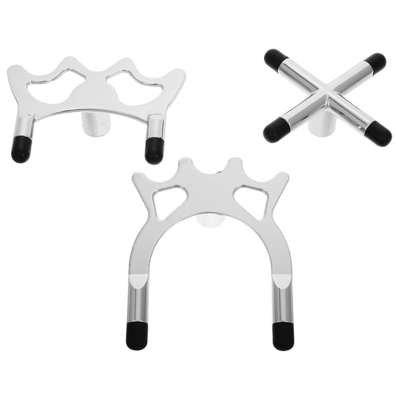 Alasum 3Pcs Pool Cue Bridge Stand with High and Low Forks for Enhanced Stability and Accuracy