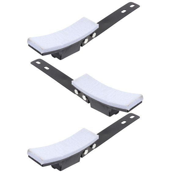 Alasum 3Pcs Quiet Black Brake Pads for Exercise Bike with Universal Compatibility