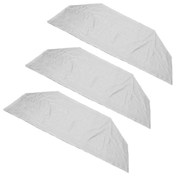 Alasum 3pcs Outdoor Bike Cover PEVA White For Weather Protection And Dust Shield