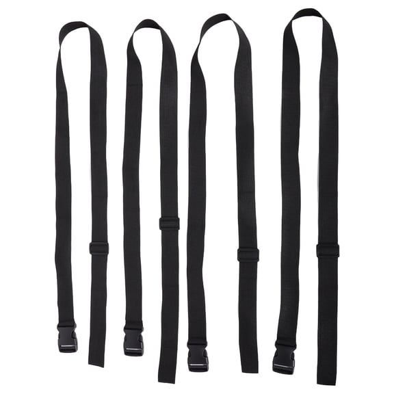 Alasum 4-Pack Yoga Mat Carrying Straps with Adjustable Buckles for Yoga Mats and Luggage