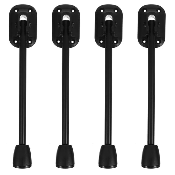 Alasum 4Pcs Black Furniture Legs Foldable Design Heavy Duty for End Tables Nightstands