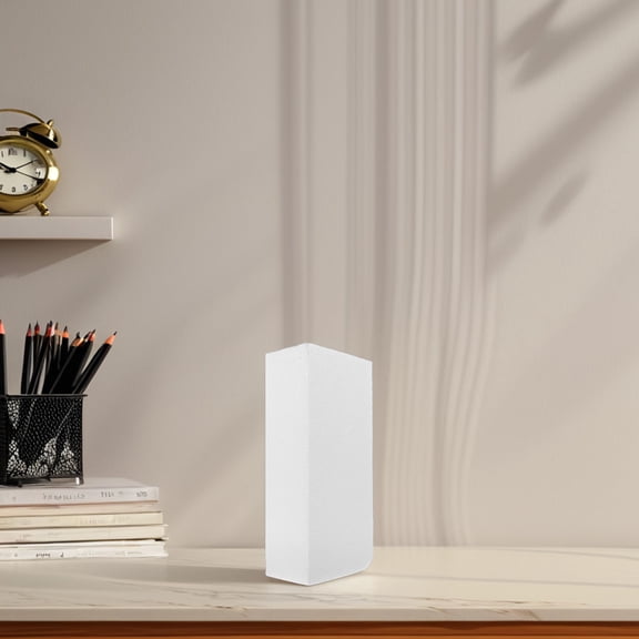 Alasum 4Pcs High Density White Foams Bricks for Sculpting Modeling and Decoration