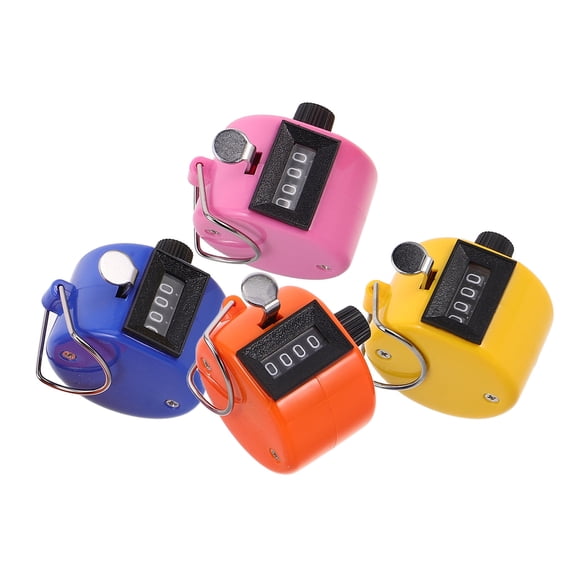 Alasum 4Pcs Portable Handheld Tally Counters for Sports Event and Inventory Tracking