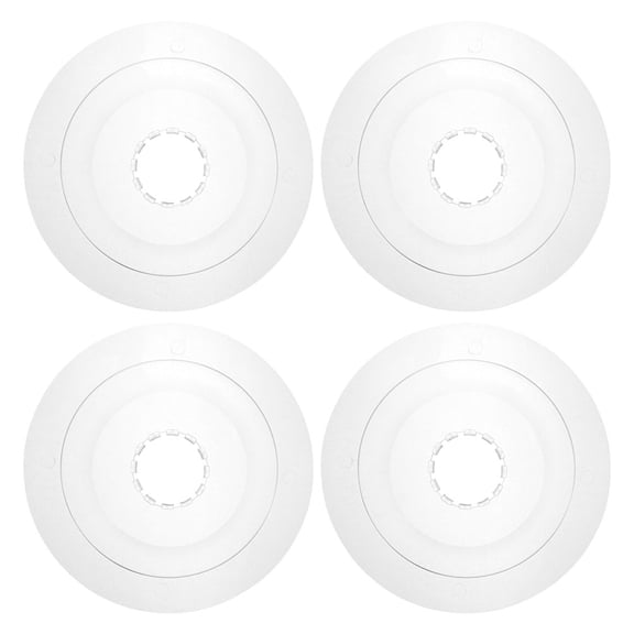 Alasum 4Pcs Precision Fit Transparent Bike Rear Sprocket Guard with Flywheel Protection for Racing Bikes