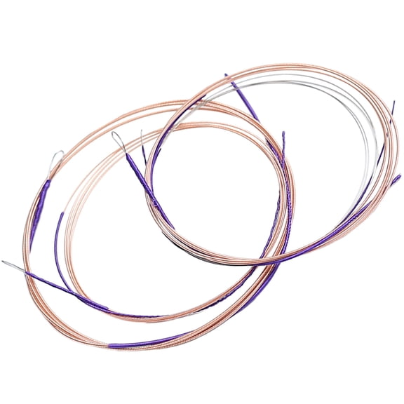 Alasum 4Pcs Reliable Chinese Lute Strings Replacement for Pipa with Stable Vibration and Long Lifespan