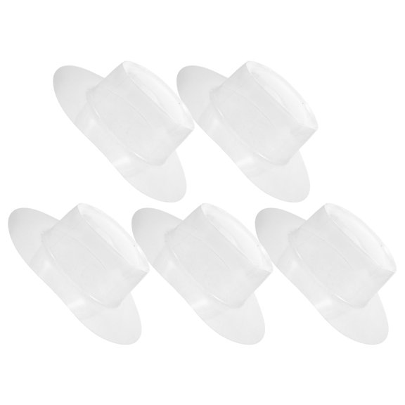 Alasum 5-Pack Clear Dome Hat Support Racks to Maintain Shape and Prevent Deformation for Hats and Caps