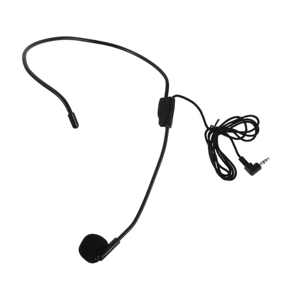 Alasum 5Pcs Lightweight Hanging Microphone for Neck with Wired Connection for Speaking
