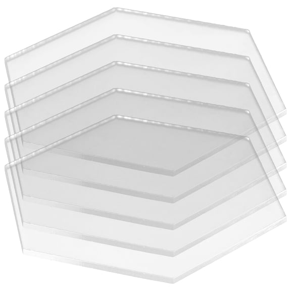 Alasum 5pcs Wedding Direction Signs Tabletop Signs Clear Acrylic for General Users