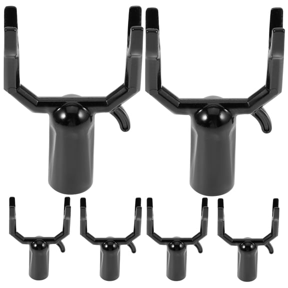 Alasum Fruit Tree Branch Support, Black Aluminum, Durable and Multi-Functional, 6Pcs