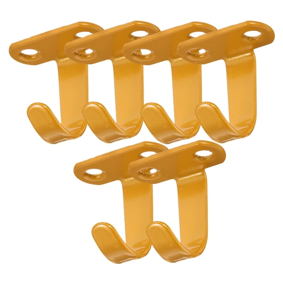 Alasum 6pcs Reliable Ceiling Hook Mounted Ceiling Hooks Iron Simple Design Balcony