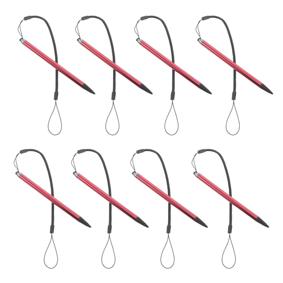 Alasum 8Pcs Universal Tablet Pens with Coiled Cord Stylus for Phones and Tablets