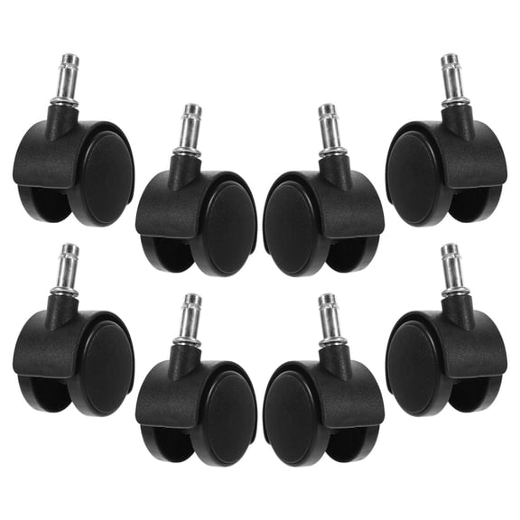 Alasum 8Pcs Heavy Duty Replacement Caster Wheels for Utility Cart with Non Marking Polyurethane Material