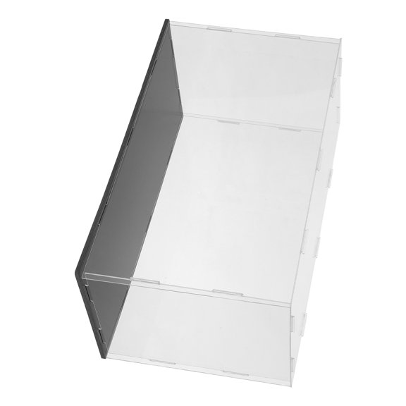 Alasum Acrylic Baseball Cap Display Case with Black Base Clear Protective Stand for Signed Memorabilia